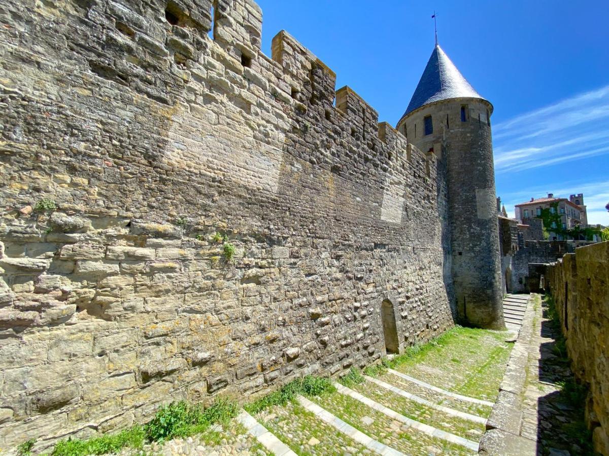 Tout Confort ! Calme, Climatisation, Parking Gratuit, Grande Terrasse, Ascenseur, Wifi Carcassonne Ngoại thất bức ảnh